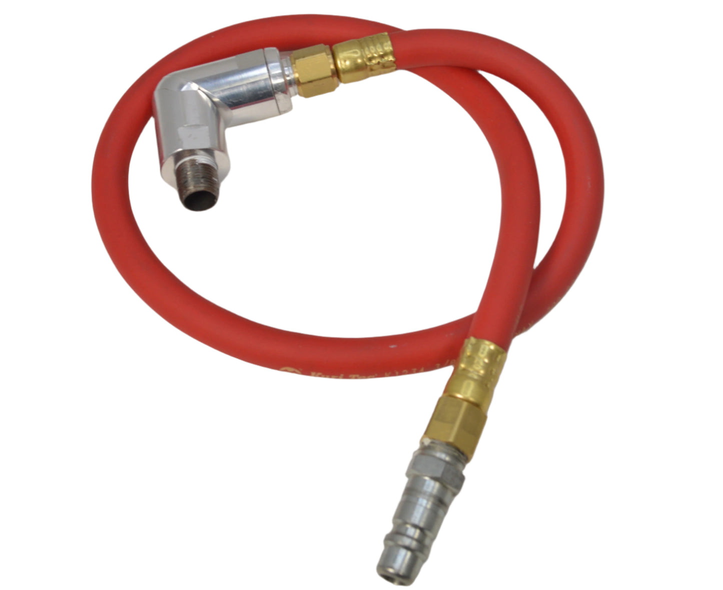 Swivel 360 3/8" connection and 48" High Flex Whip Hose