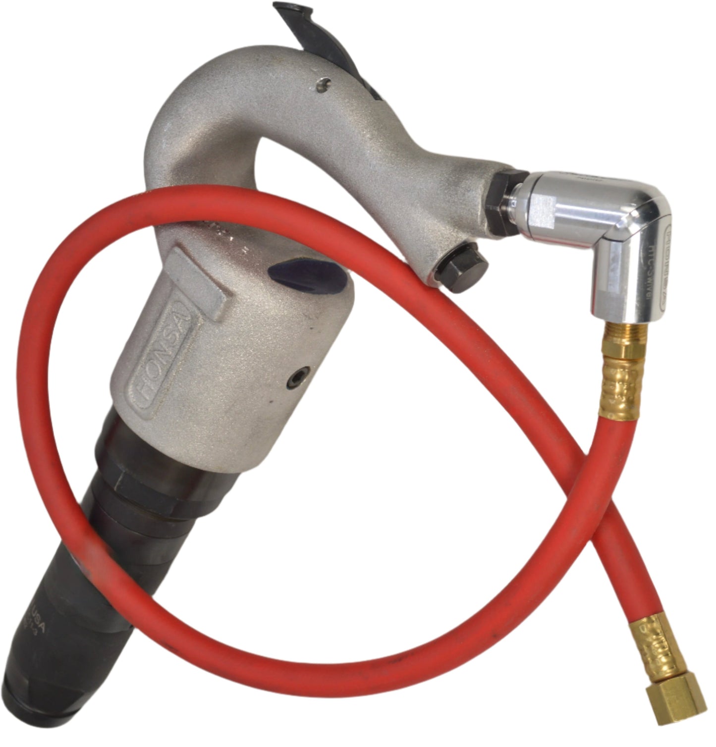 Swivel 360  1/4"connection with 36" High Flex Whip Hose