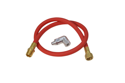 Swivel 360 1/4" connection with 24" High Flex Whip Hose